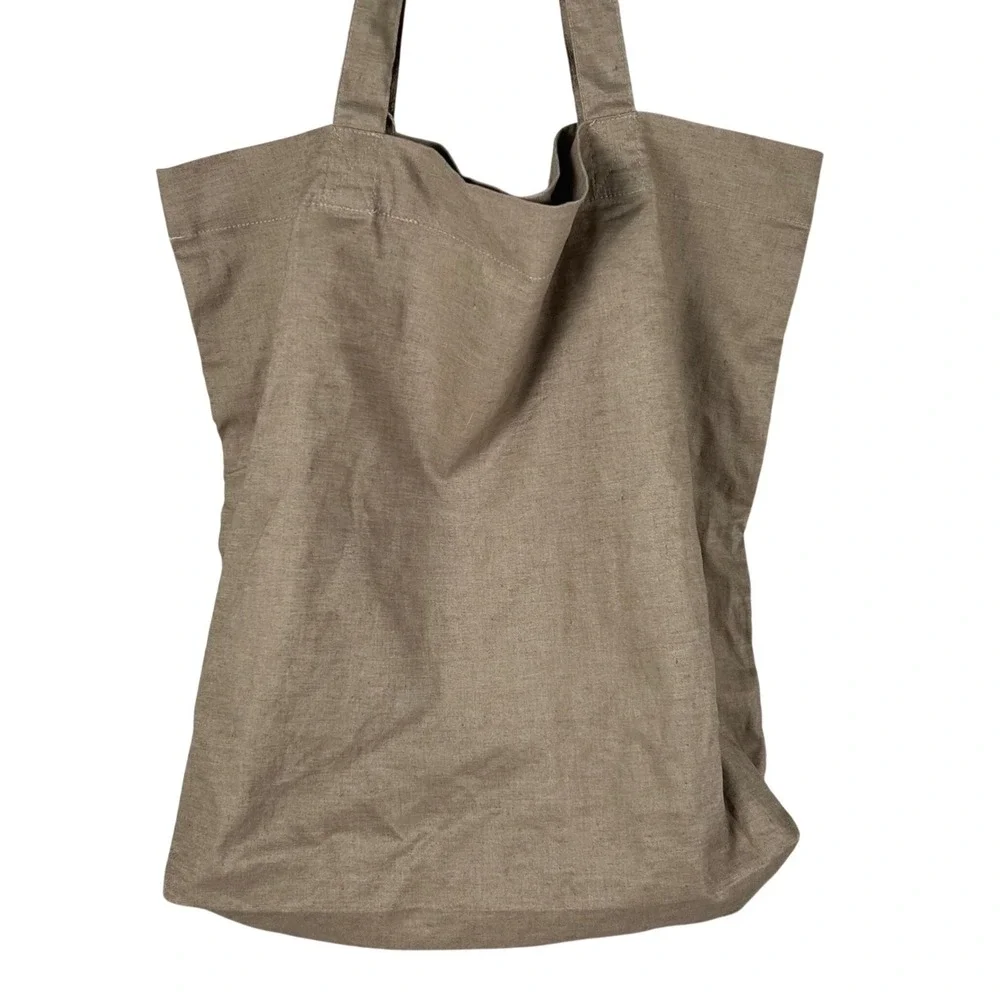 Hemp Momma Infinity Tote Bag Tan Hemp Blend Eco Friendly Reusable Shopper‎ NWT